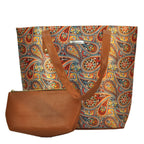 Bolso de hombro grande Nahomi Garigol Naranja | CHULA Tulum