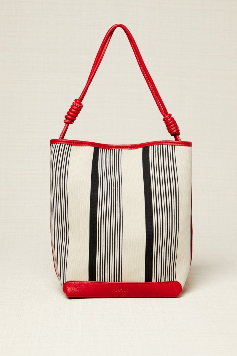 BOLSO MAXI SHOPPER RAYAS