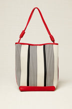 BOLSO MAXI SHOPPER RAYAS