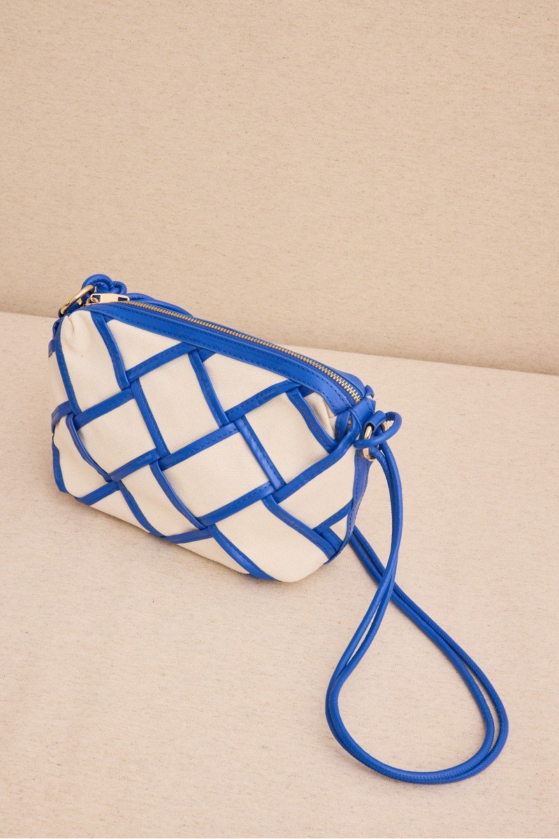 BOLSO MEDIANO ROMBOS COLOR