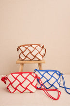 BOLSO MEDIANO ROMBOS COLOR