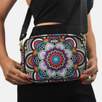 Bolso bandolera pequeño MIA Shoulder Mandala Arcoíris | CHULA Tulum