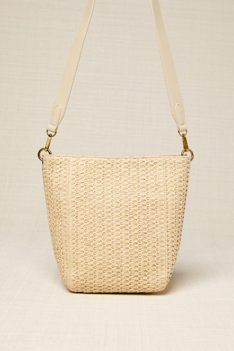 BOLSO SHOPPER DE RAFIA TRENZADA