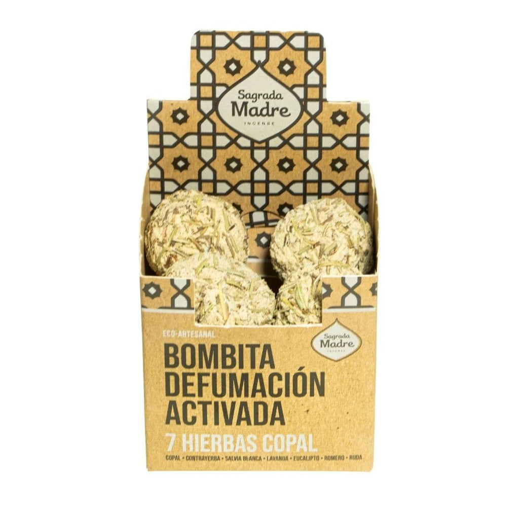 Bombita Defumación 7 Hierbas y Copal