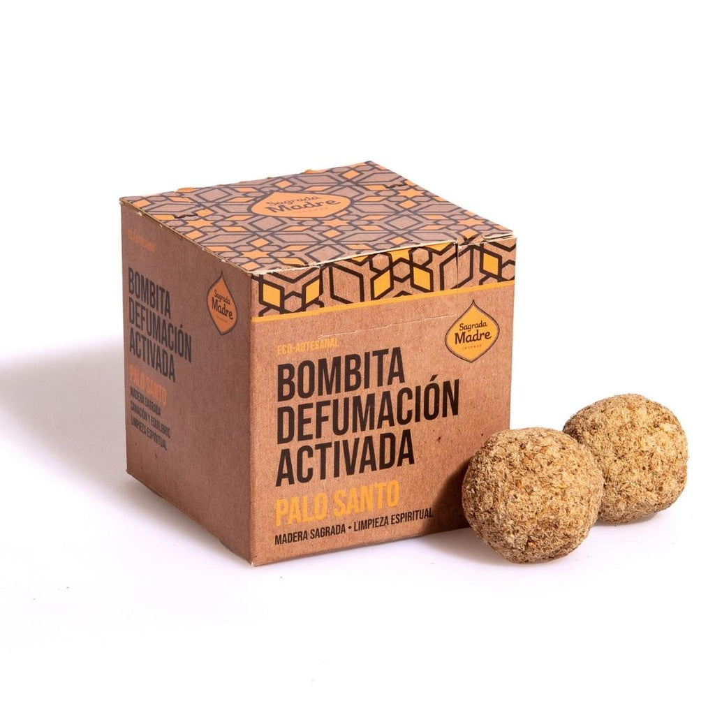 Bombita Defumación Activada Palo Santo