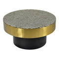Bone Inlay Parisian Round Coffee Table