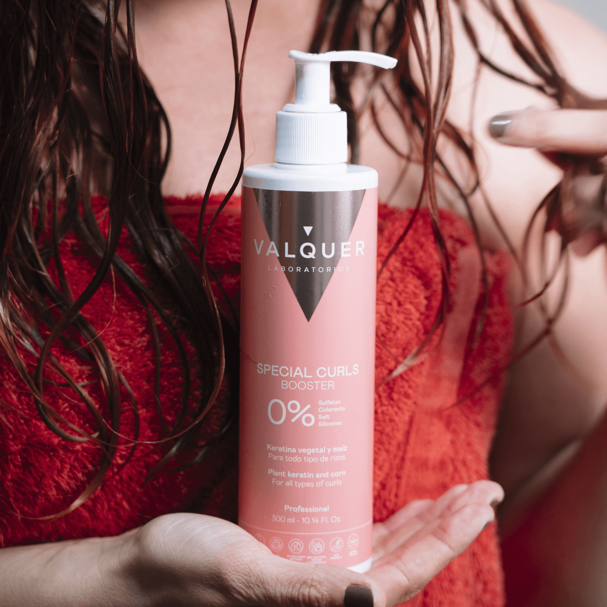 Gel Booster (Activador de Rizos) Apto Método Curly - 300 ml