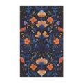 Botanical Bliss Floral Design Cotton Kitchen Towel