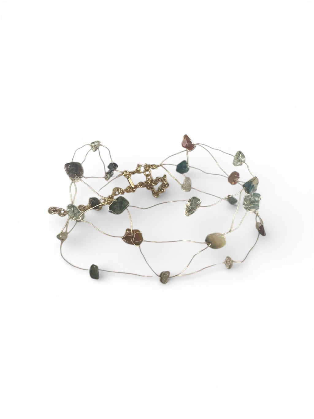 CHOKER LAINE | VERDE BOTELLA