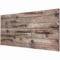 3D Faux Wood Wall Panels 4' x 2' Pack of 8, Water-Resistant Polyurethane Accent Panels in Gray Wood Grain