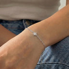 Cubic Zirconia Star Bracelet