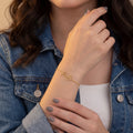 Personalised Mrs Bracelet - Vermeil / Style 2