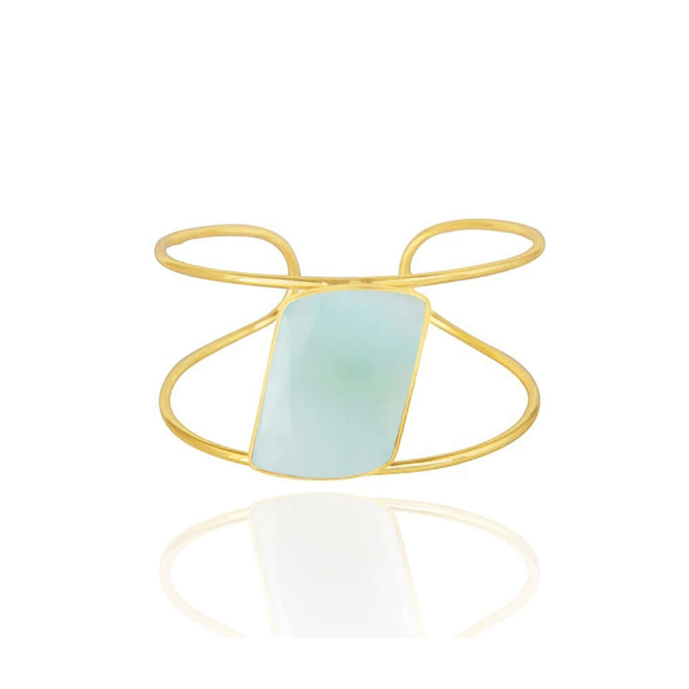 Brazalete Stardust Aguamarina