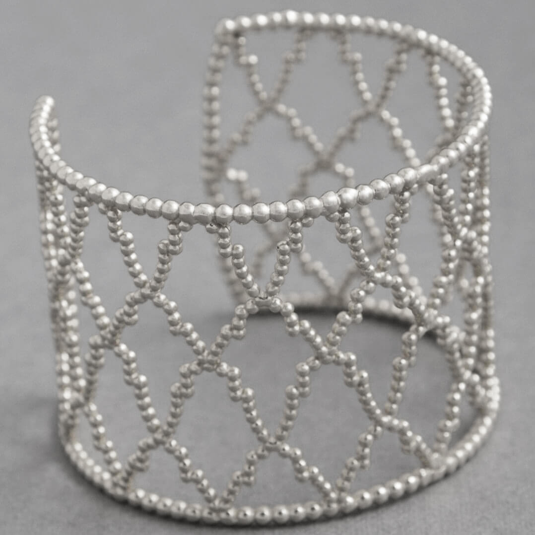 Brazalete Plata Alhambra