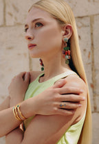 Brazalete Namasté Malaquita