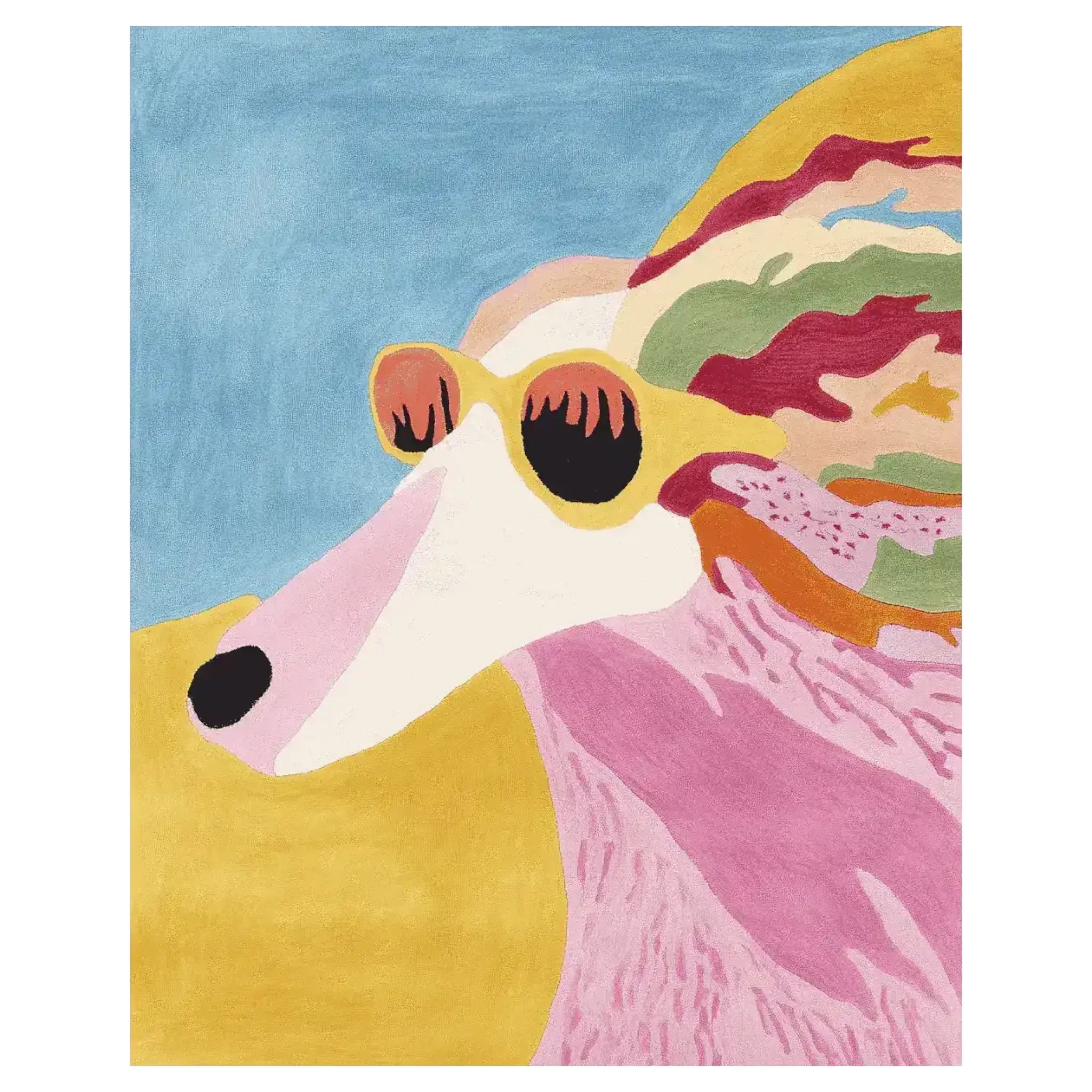 Breezy Bark Bliss Hand Tufted Rug