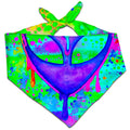 Alien Melt Purple Bandana