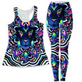 Electric Lion Women's Tank and Leggings Combo