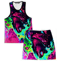 Heart Men's Tank and Shorts Combo