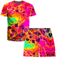 Lava Trip T-Shirt and Shorts Combo