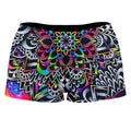 Mandala Vibez High-Waisted Women's Shorts