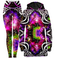 Oracle of Life 2.0 Hoodie Dress and Leggings Combo