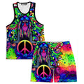 Peace Rafiki Men's Tank and Shorts Combo