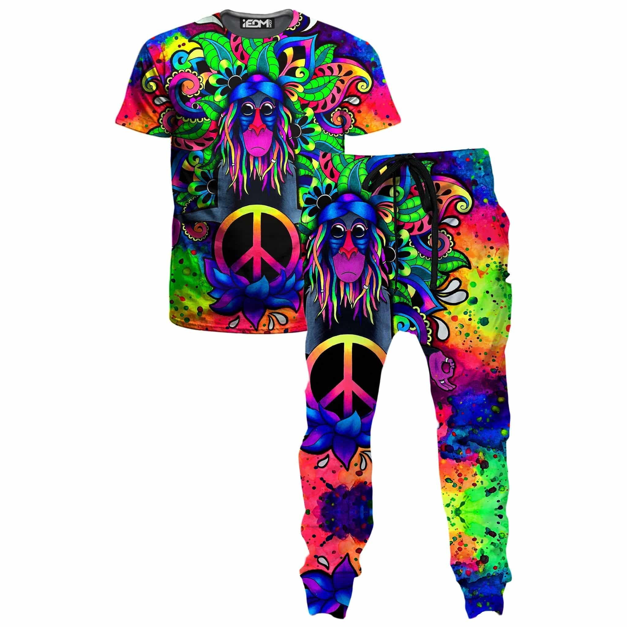 Peace Rafiki T-Shirt and Joggers Combo