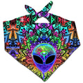 Psy Alien Purple Bandana