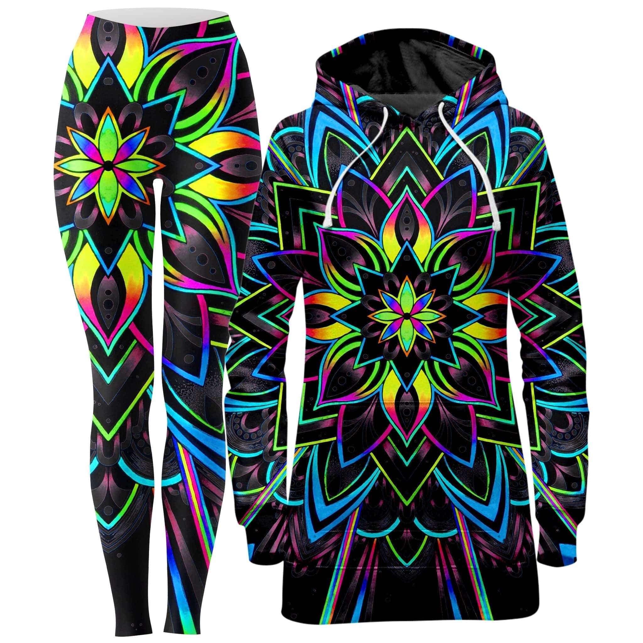 Radiance 2 Hoodie Dress and Leggings Combo