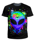 Splatter Alien Men's T-Shirt