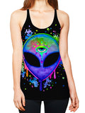 Splatter Alien Women's Tank