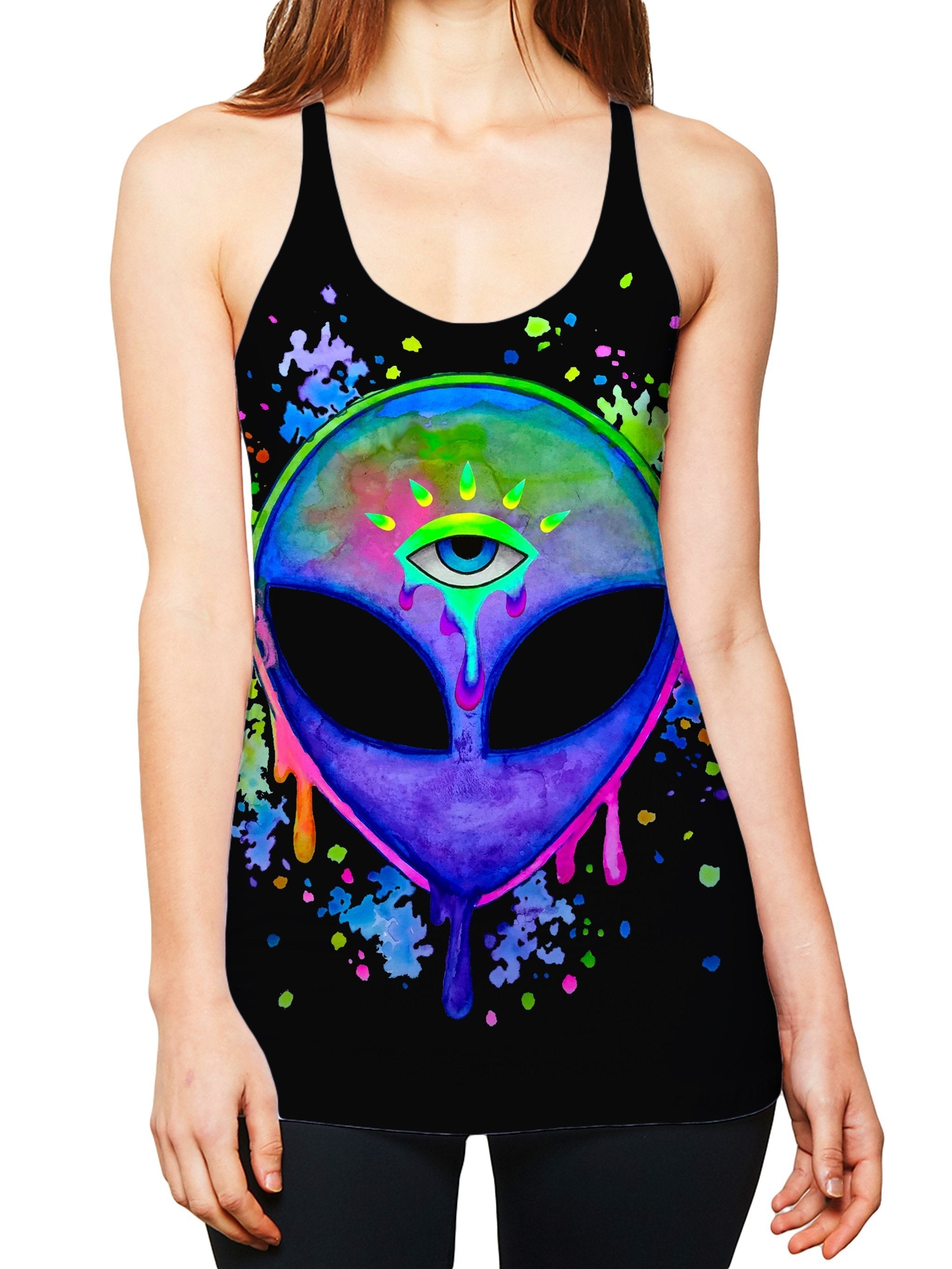 Splatter Alien Women's Tank