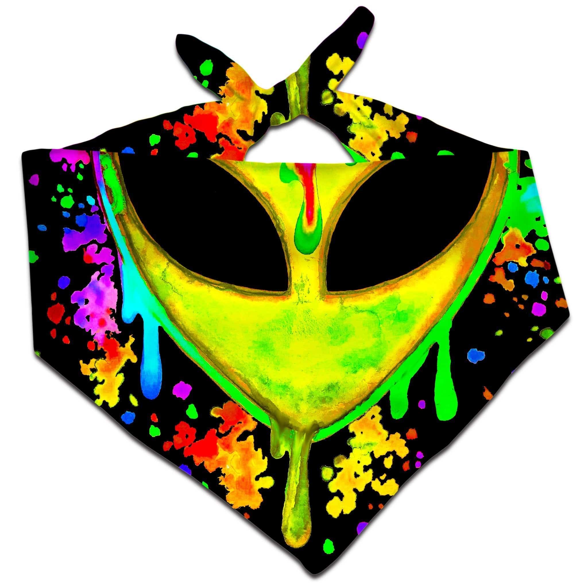 Splatter Alien Yellow Bandana