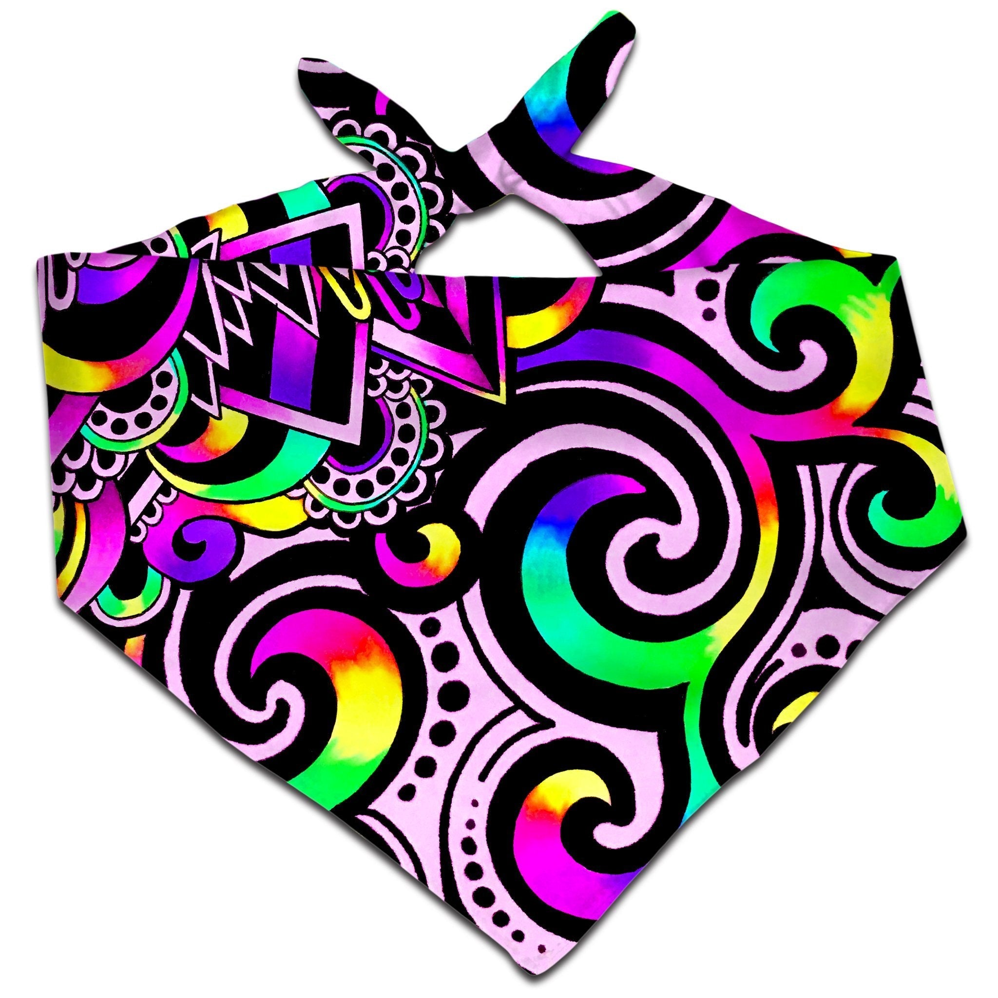 White Doodle Magic Bandana
