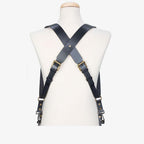 Berlin #701 - Black dual leather camera strap