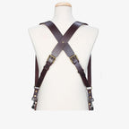 Berlin #702 - Brown dual leather camera strap