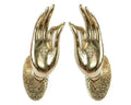 Bronze-Plated Hand Door Handles