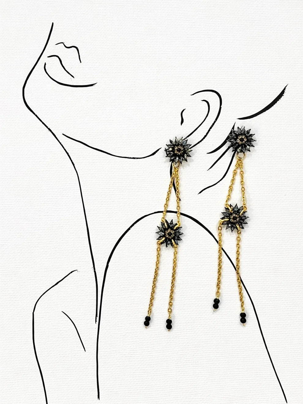Pendientes Bruna