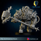 Ork Brute Warboss, MeshBrain Lab