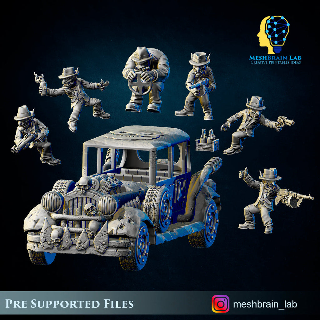 Ork Bulletproof Junk & Gang of Nuts, MeshBrain Lab