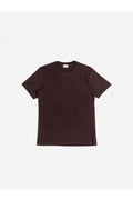 Handvaerk Crew Neck Cotton T-Shirt — Red