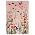 Butterflies in a Meadow Hand Tufted Rug