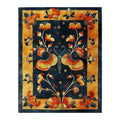 Butterfly Blossom Elegance Tufted Wool Rug