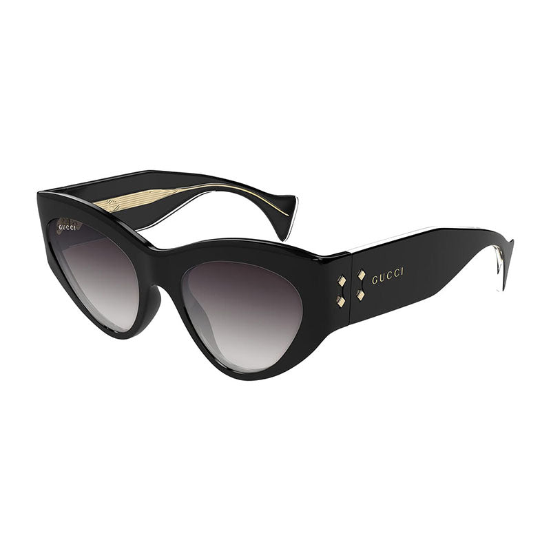 Gucci GG1704S001 Gradient Lens Sunglasses — Black
