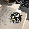 Marcapáginas magnético personalizado con el nombre de un dragón multiestampado Regalo para el día de los amantes de los libros y la lectura diaria