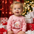 Personalizado Adorable bebé 100% algodón body con nombre Baby Shower Regalo de Navidad para bebés recién nacidos