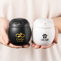 Urna personalizada para cenizas con nombre y fecha grabados Pérdida de mascota Fallecimiento Duelo Regalo conmemorativo para amante de mascotas