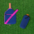 Funda personalizada para pala de Pickleball y bolsa de cordón con texto bordado Regalo de cumpleaños para jugadores de Pickleball el día del partido