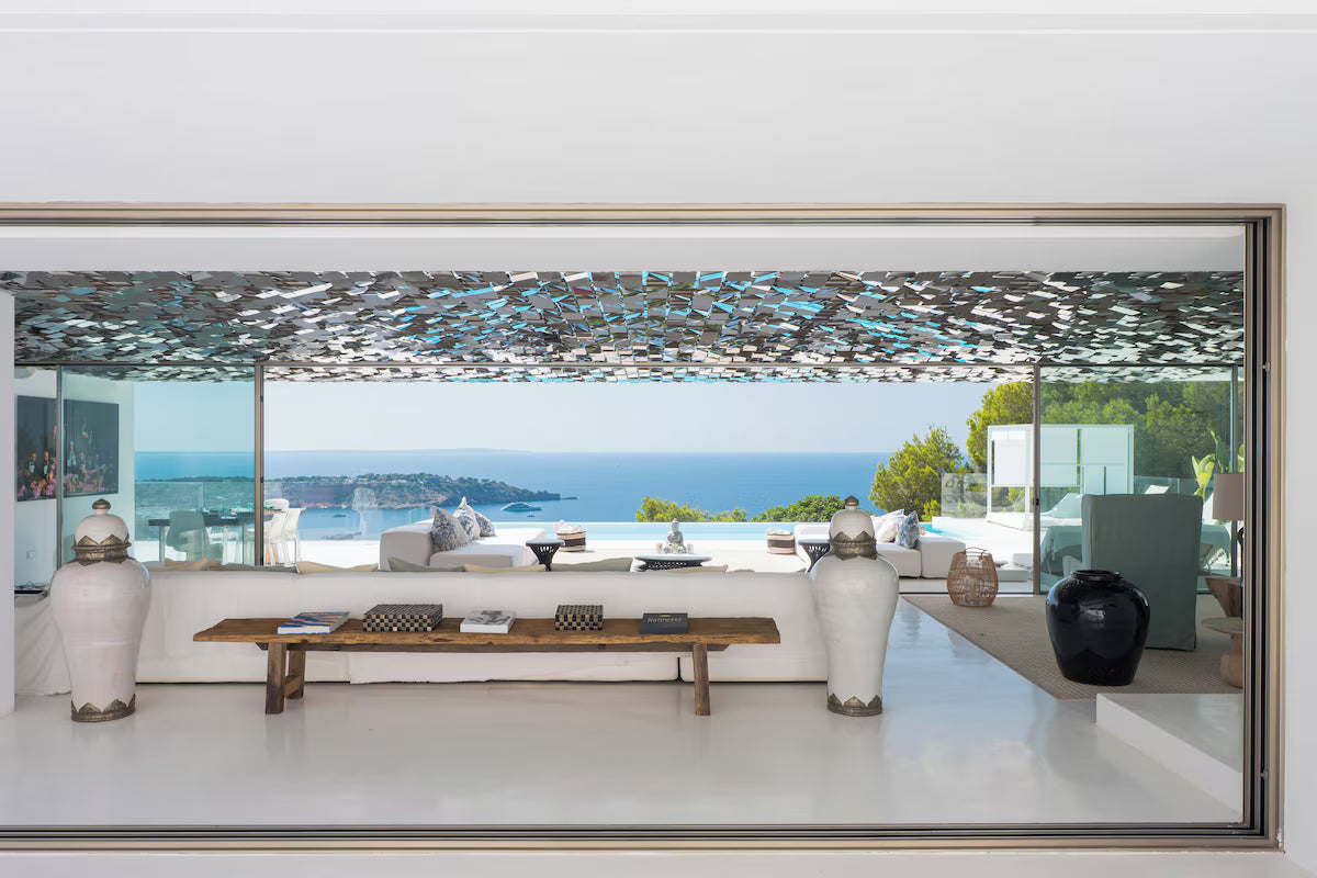 Super Rare Seafront Luxury Ibiza Villa in a Premier Gated Community in Sant Josep